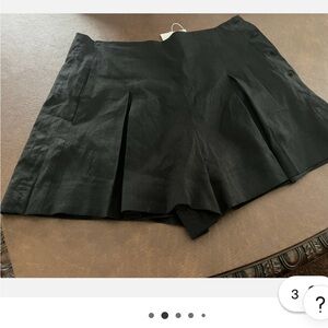 Elegant linen Black Women's Vince Skort size 0